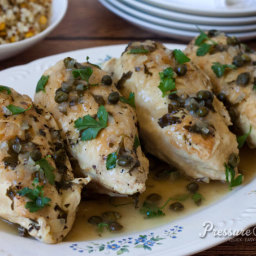 Braised Chicken with Capers and Parsley