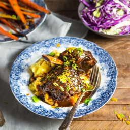 Braised Chinese-Style Short Ribs With Soy, Orange, and 5-Spice Powder Recip