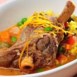 Braised Lamb Shanks With Chopped Tomatoes
