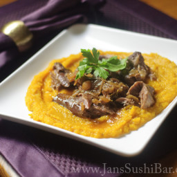 Braised Lamb Shanks with Spiced Butternut Squash