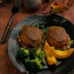 Braised Pork Medallions with Apples