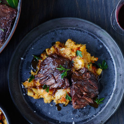 Braised Short Ribs with Root Vegetable Mash