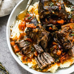 Braised Short Ribs with Wine {Dutch Oven or Crockpot} – WellPlated.co