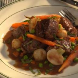 Braised Lamb with a Garden-Vegetable Medley