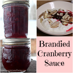 Brandied Cranberry Sauce