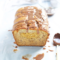 BRAZILIAN FLAIR BANANA BREAD WITH PEANUT BUTTER FILLING