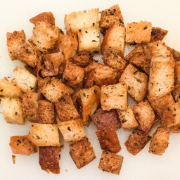 Bread- Garlic and Oregano Croutons