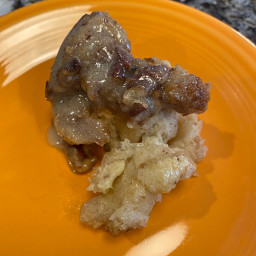 Bread Pudding with Bourbon Sauce