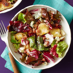 Bread Salad with Radicchio and Blue Cheese