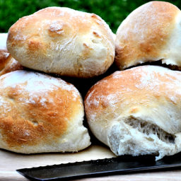 Breadmaker Softies Recipe – or Bread Rolls, Baps, Burger Buns, Morning Roll