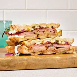 Break Out Your George Foreman to Make this Triple Porker Sandwich