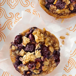 Breakfast Blueberry-Oatmeal Cakes Recipe
