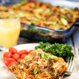 Breakfast Casserole With Sausages Recipe