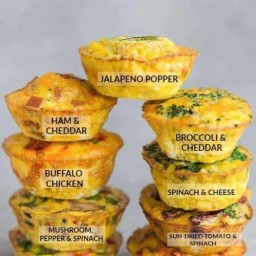 Breakfast Egg Muffins - 9 Low Carb Egg Cups
