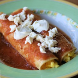Breakfast Entomatadas (Morelos Cooking Sauce)	