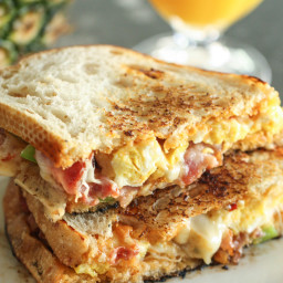 Breakfast Grilled Cheese Melt Recipe