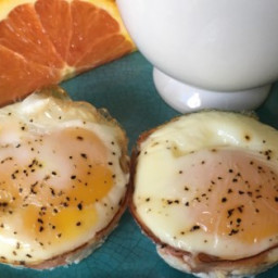 Breakfast Ham and Egg Cups Recipe
