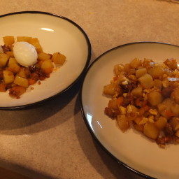 Breakfast Potatoes with Chorizo
