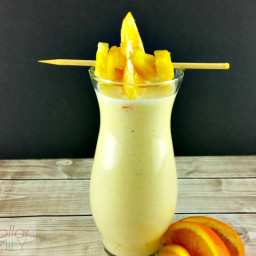 Breakfast Smoothie Recipes - Pineapple Orange Breakfast Smoothie