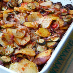 Briam (Greek Baked Zucchini and Potatoes) Recipe