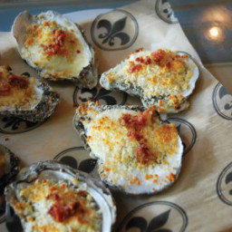 Brie and Bacon Oysters