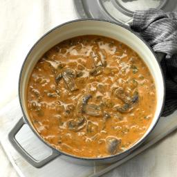 Brie Mushroom Soup