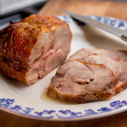 Brined, Roasted Pork