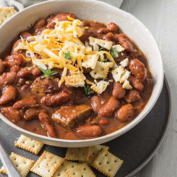 Brisket and Red Bean Chili