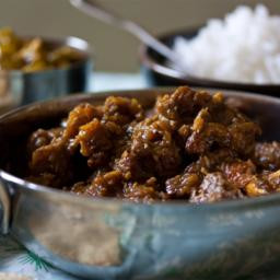British beef Raj curry