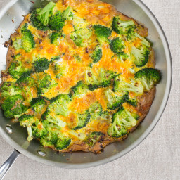 Broccoli & Cheddar Frittata