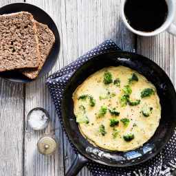 Broccoli & Parmesan Cheese Omelet