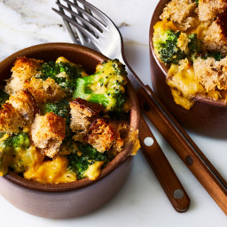 Broccoli and Beer Cheese Cocottes Recipe