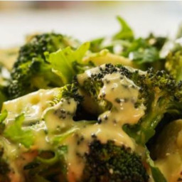 Broccoli and Broccoli Stem Salad