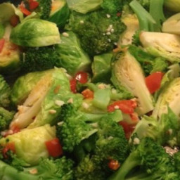 Broccoli and Brussels Sprout Delight Recipe