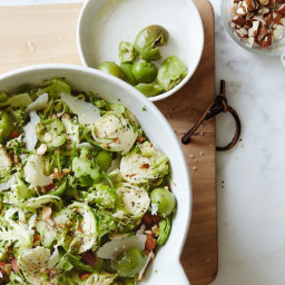Broccoli and Brussels Sprouts Slaw