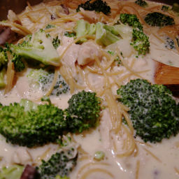 Broccoli and Chicken Noodle Soup