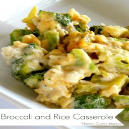 Broccoli and Rice Casserole Recipe