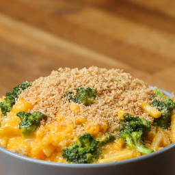 Broccoli Cheddar Mac  Cheese Recipe by Tasty