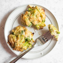 Broccoli-cheese fritters