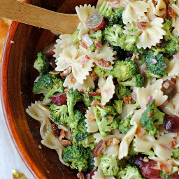 Broccoli Grape Harvest Salad