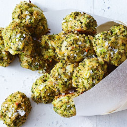 Broccoli quinoa nuggets