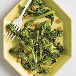 Broccoli Rabe with Golden Raisins