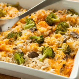 Broccoli, Rice and Cheese Casserole