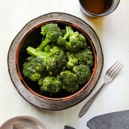 Broccoli Salad with Ginger-Miso Vinaigrette Recipe