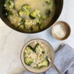 Broccoli White Bean Soup