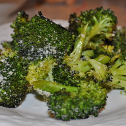 Broccoli with Garlic and Parmesan Cheese