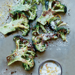 Broccoli with Preserved Lemon Yogurt Recipe