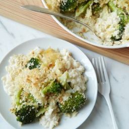 Broccoli and Orzo Casserole