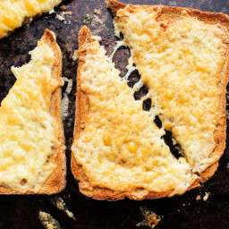 Broiled Cheese Toast