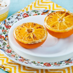 Broiled Oranges with Toasted Coconut
